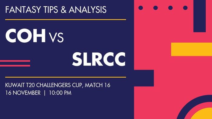 COH vs SLRCC (Cochin Hurricanes vs SLRSC), Match 16