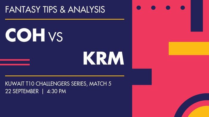 COH vs KRM (Cochin Hurricanes vs KRM Panthers), Match 5