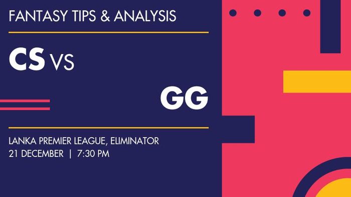 CS vs GG (Colombo Stars vs Galle Gladiators), Eliminator