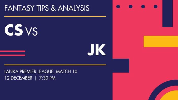 CS vs JK (Colombo Stars vs Jaffna Kings), Match 10