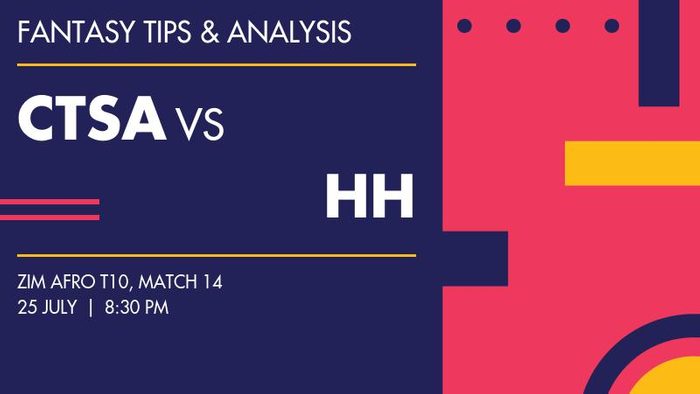 CTSA vs HH (Cape Town Samp Army vs Harare Hurricanes), Match 14