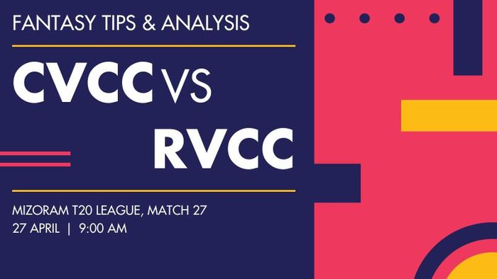 CVCC vs RVCC (Chhinga Veng Cricket Club vs Ramhlun Venglai Cricket Club), Match 27