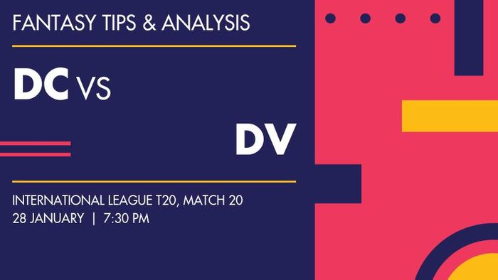 DUB vs VIP (Dubai Capitals vs Desert Vipers), Match 20