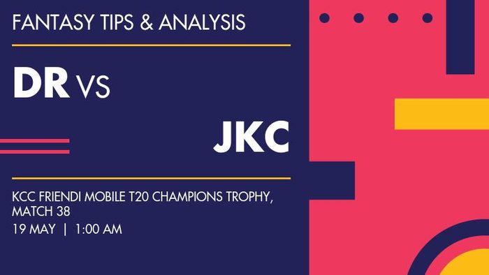 DR vs JKC (Desert Raiders vs Jubilee Konaseema CC), Match 38