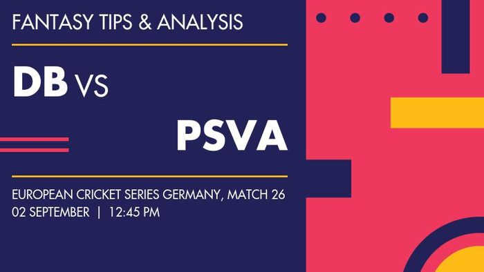 DB vs PSVA (Dusseldorf Blackcaps vs PSV Aachen), Match 26