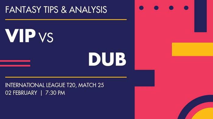 VIP vs DUB (Desert Vipers vs Dubai Capitals), Match 25