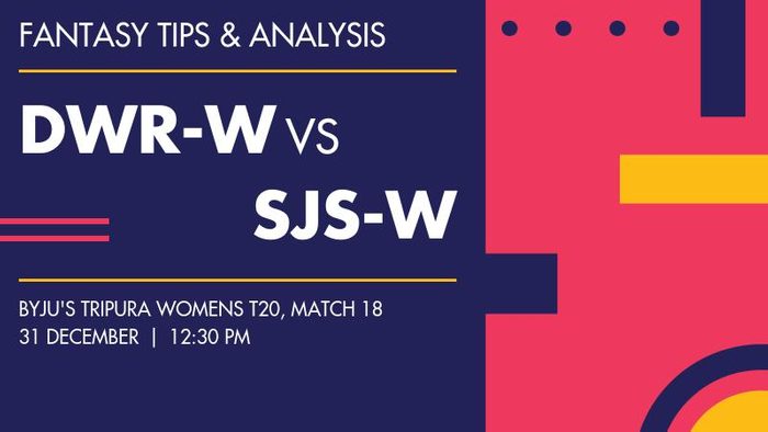 DWR-W vs SJS-W (Dhalai Warriors Women vs Sepahijala Stars Women), Match 18