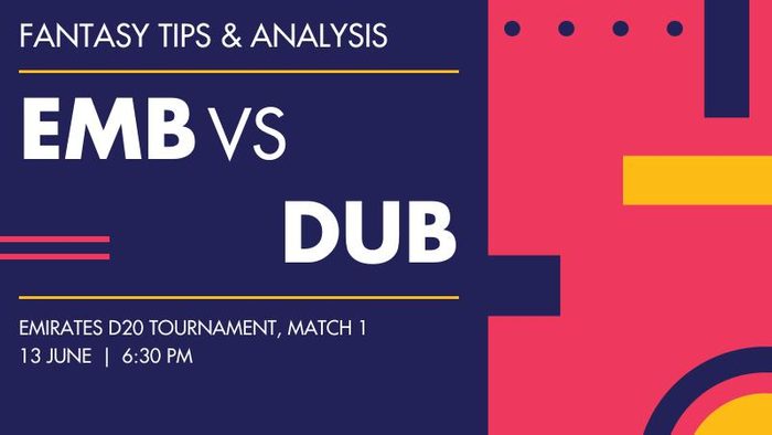 EMB vs DUB (Emirates Blues vs Dubai), Match 1