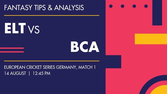 ELT vs BCA (Elbe Tigers vs Berlin Cricket Academy), Match 1