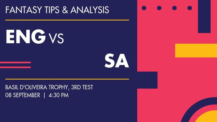 ENG vs SA (England vs South Africa), 3rd Test