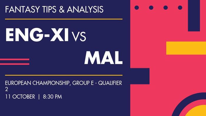 ENG-XI vs MAL (England XI vs Malta), Group E - Qualifier 2