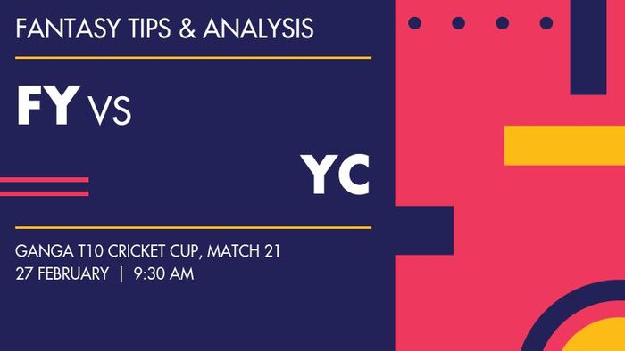 FY vs YC (Fatehgarh Yodhas vs Yaqutganj Challengers), Match 21