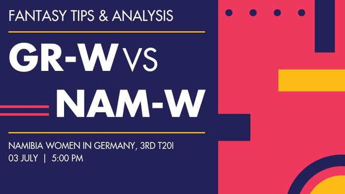 GR-W vs NAM-W (Germany Women vs Namibia Women), 3rd T20I