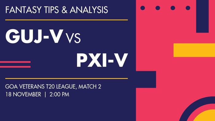 GUJ-V vs PXI-V (Gujarat Veterans vs President XI Veterans), Match 2