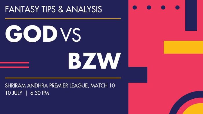 GOD vs BZW (Godavari Titans vs Bezawada Tigers), Match 10