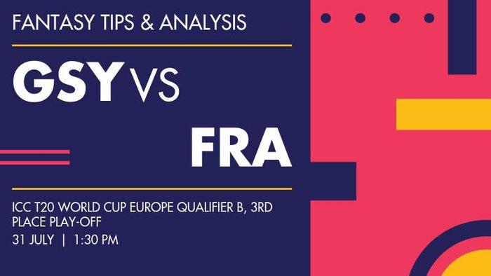 GSY vs FRA (Guernsey vs France), 3rd Place Play-off