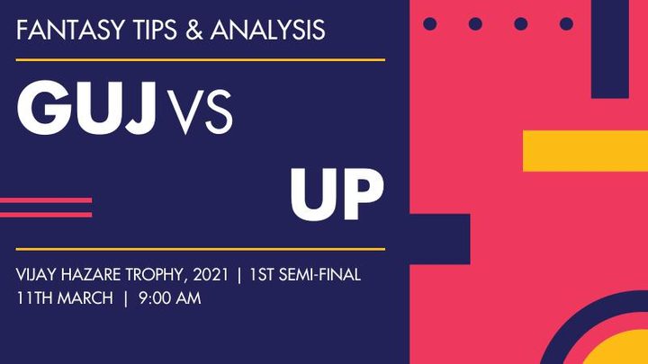 GUJ vs UP, 1st Semi-Final