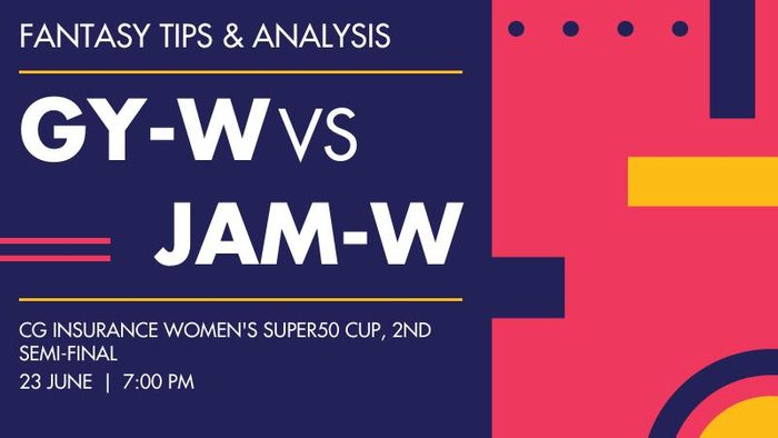 GY-W vs JAM-W (Guyana Women vs Jamaica Women), 2nd Semi-Final