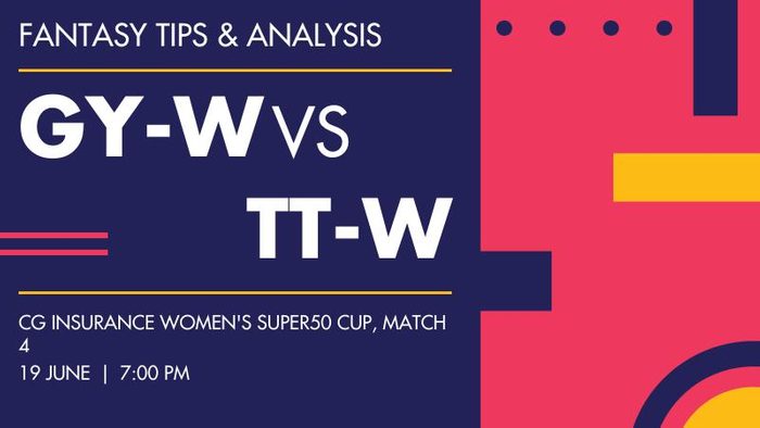 GY-W vs TT-W (Guyana Women vs Trinidad and Tobago Women), Match 4