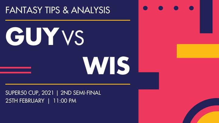 GUY vs WIS, 2nd Semi-Final