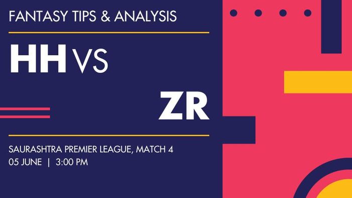 HH vs ZR (Halar Heroes vs Zalawad Royals), Match 4