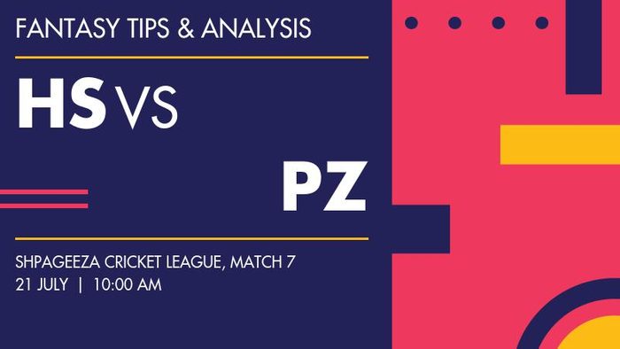 HS vs PZ (Hindukush Stars vs Pamir Zalmi), Match 7