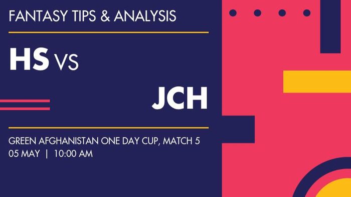 HS vs JCH (Hindukush Strikers vs Junior Champions), Match 5