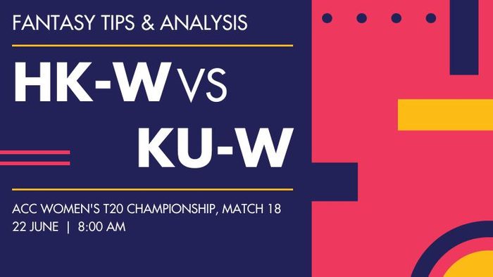HK-W vs KU-W (Hong Kong Women vs Kuwait Women), Match 18