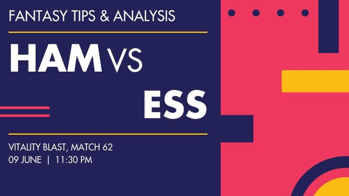 HAM vs ESS (Hampshire vs Essex), Match 62