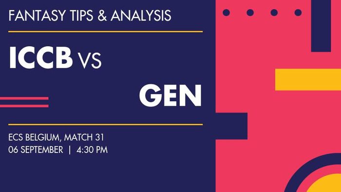 ICCB vs GEN (International CC Brussels vs Gent), Match 31