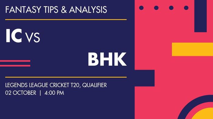 IC vs BHK (India Capitals vs Bhilwara Kings), Qualifier