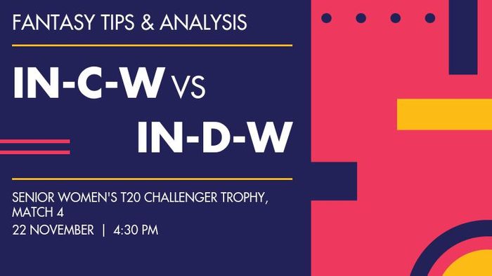 IN-C-W vs IN-D-W (India C Women vs India D Women), Match 4