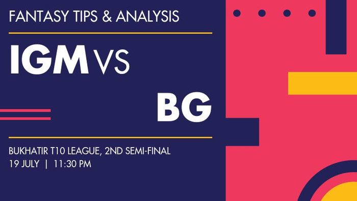 IGM vs BG (Interglobe Marine vs Brother Gas), 2nd Semi-Final
