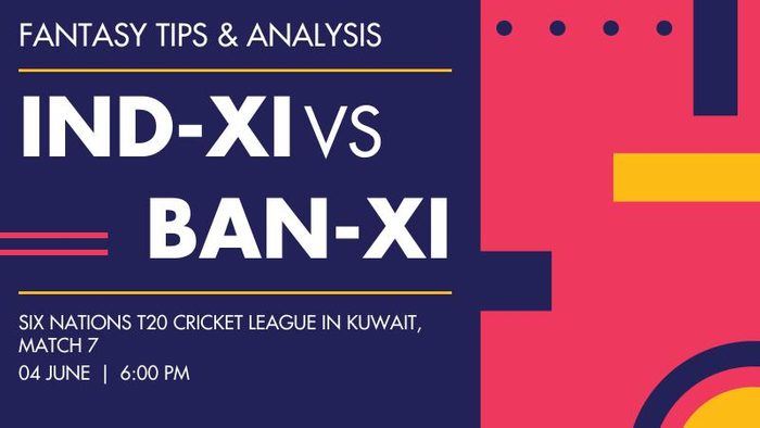 IND-XI vs BAN-XI (India XI vs Bangladesh XI), Match 7