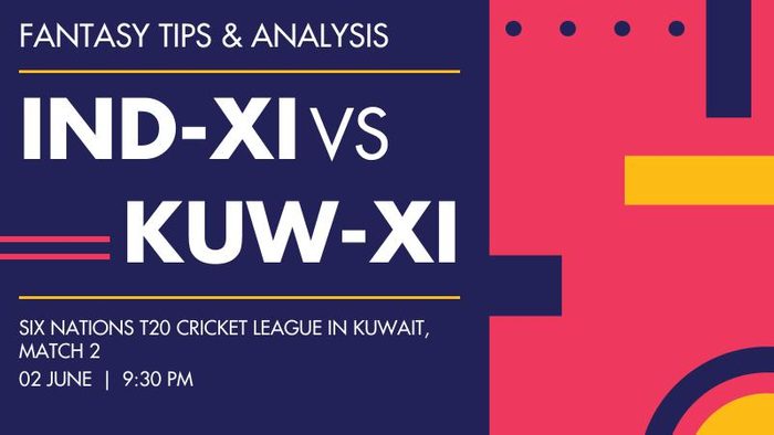 IND-XI vs KUW-XI (India XI vs Kuwait XI), Match 2