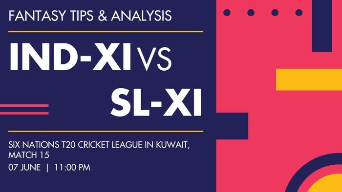 IND-XI vs SL-XI (India XI vs Sri Lanka XI), Match 15