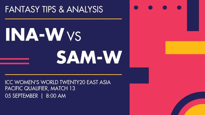 INA-W vs SAM-W (Indonesia Women vs Samoa Women), Match 13