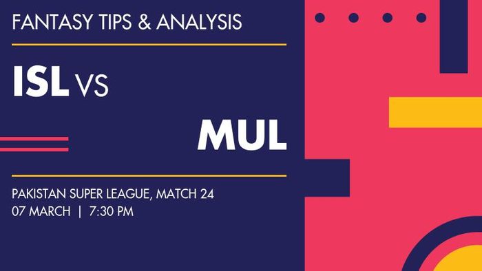 ISL vs MUL (Islamabad United vs Multan Sultans), Match 24
