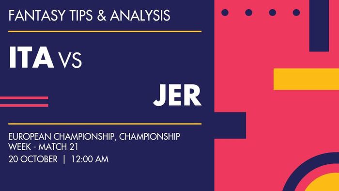 ITA vs JER (Italy vs Jersey), Championship Week - Match 21