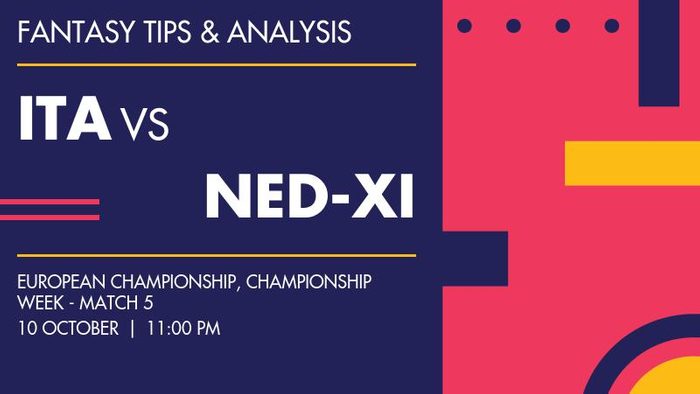 ITA vs NED-XI (Italy vs Netherlands XI), Championship Week - Match 5