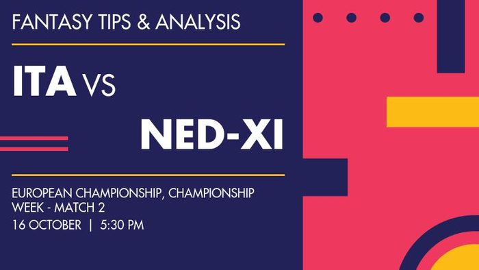ITA vs NED-XI (Italy vs Netherlands XI), Championship Week - Match 2