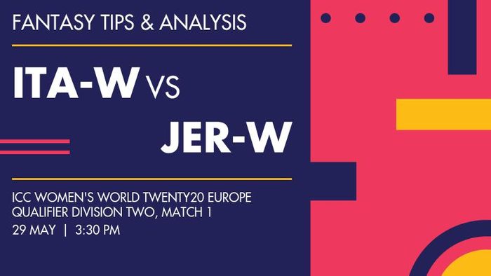 ITA-W vs JER-W (Italy Women vs Jersey Women), Match 1