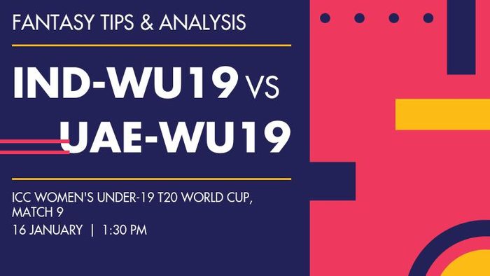 IND-WU19 vs UAE-WU19 (India Women Under-19 vs United Arab Emirates Women Under-19), Match 9