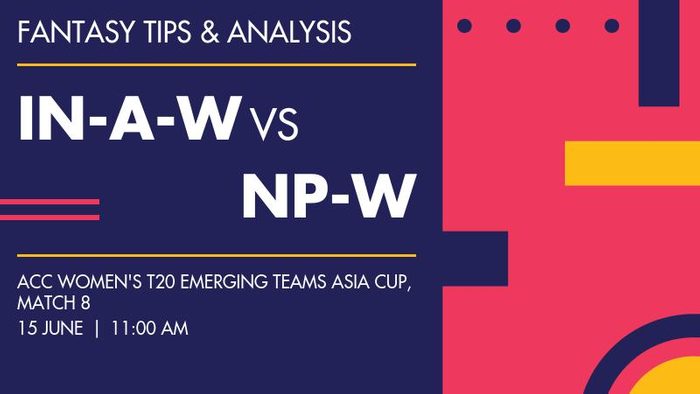IN-A-W vs NP-W (India A Women vs Nepal Women), Match 8