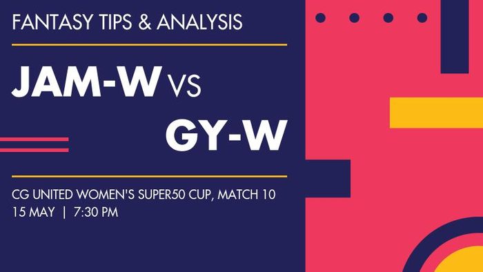JAM-W vs GY-W (Jamaica Women vs Guyana Women), Match 10
