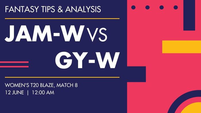 JAM-W vs GY-W (Jamaica Women vs Guyana Women), Match 8