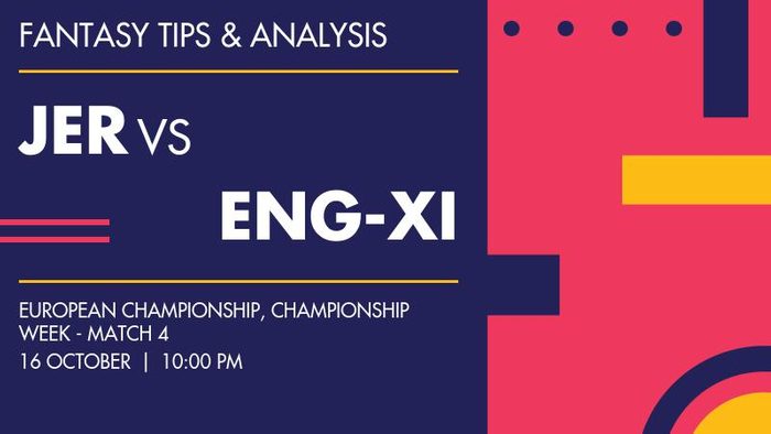 JER vs ENG-XI (Jersey vs England XI), Championship Week - Match 4