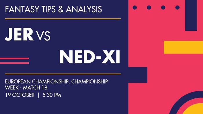 JER vs NED-XI (Jersey vs Netherlands XI), Championship Week - Match 18