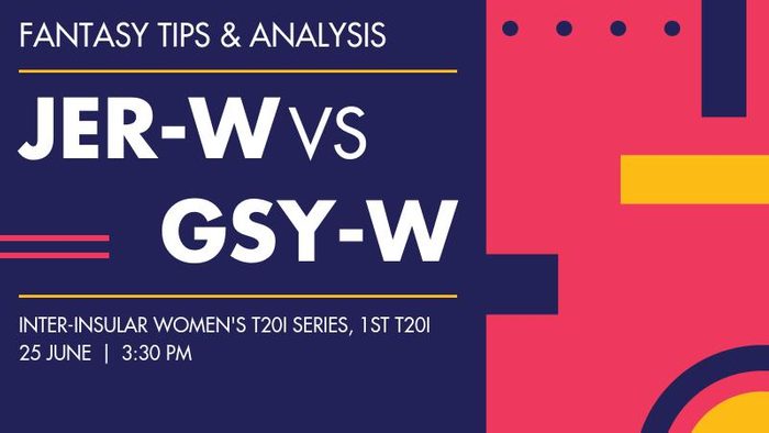 JER-W vs GSY-W (Jersey Women vs Guernsey Women), 1st T20I