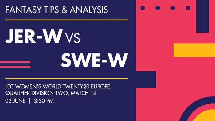 JER-W vs SWE-W (Jersey Women vs Sweden Women), Match 14